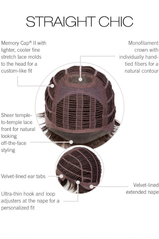 Open Box | Straight Chic Wig by Raquel Welch | Petite/Average Cap | RL10/12 - Wig Studio 1