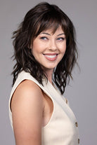 Open Box | Sydney by Belle Tress | HF Synthetic Lace Front Wig | Mono Part | Buttered Toast - R - Wig Studio 1