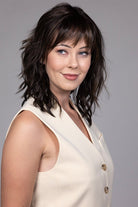 Open Box | Sydney by Belle Tress | HF Synthetic Lace Front Wig | Mono Part | Buttered Toast - R - Wig Studio 1