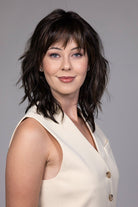 Open Box | Sydney by Belle Tress | HF Synthetic Lace Front Wig | Mono Part | Buttered Toast - R - Wig Studio 1