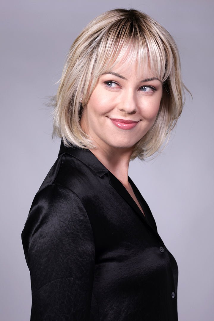 Open Box | Tribeca by Belle Tress | HF Synthetic Lace Front Wig | Mono Part | Triple Chocolate - R - Wig Studio 1