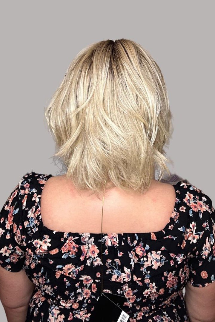 Open Box | Tribeca by Belle Tress | HF Synthetic Lace Front Wig | Mono Part | Triple Chocolate - R - Wig Studio 1