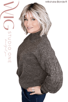 Open Box | Tribeca by Belle Tress | HF Synthetic Lace Front Wig | Mono Part | Triple Chocolate - R - Wig Studio 1