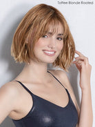 Open Box | Vivi Wig by Ellen Wille | Petite/Average Cap | Pastel Rose Rooted - Wig Studio 1