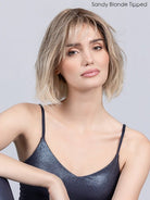 Open Box | Vivi Wig by Ellen Wille | Petite/Average Cap | Pastel Rose Rooted - Wig Studio 1