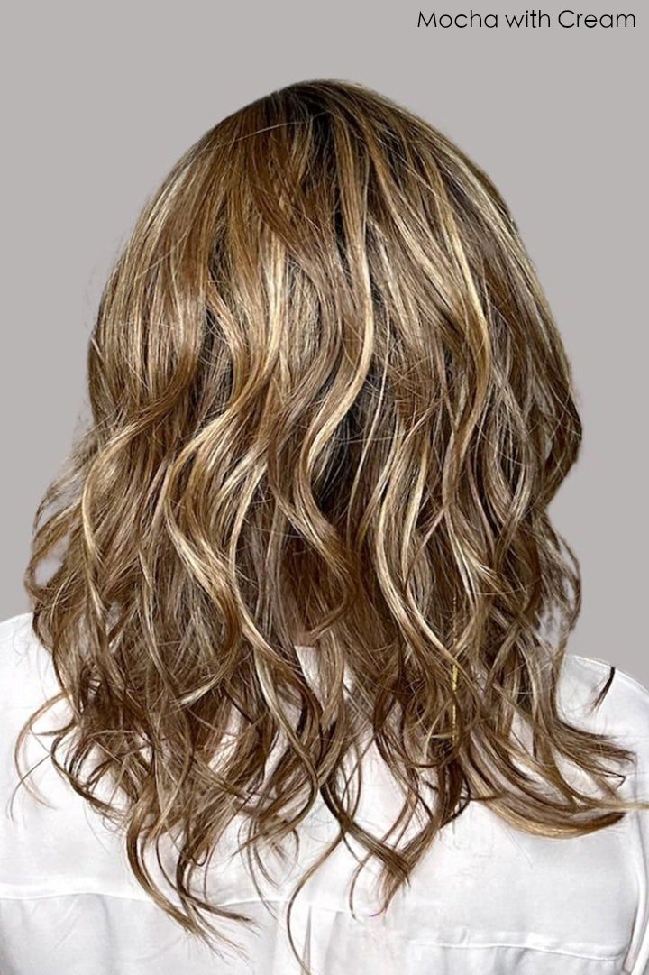 Open Box | Vivienne | HF Synthetic Lace Front Wig | Mono Part | Bombshell Blonde - Wig Studio 1