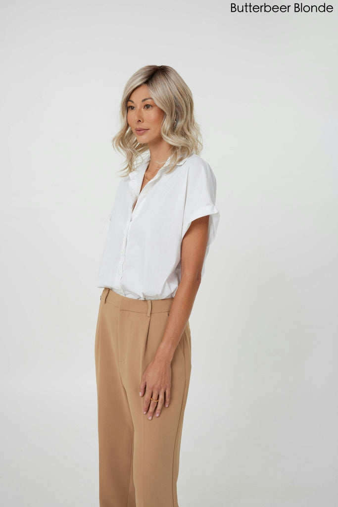 Open Box | Vivienne | HF Synthetic Lace Front Wig | Mono Part | Bombshell Blonde - Wig Studio 1