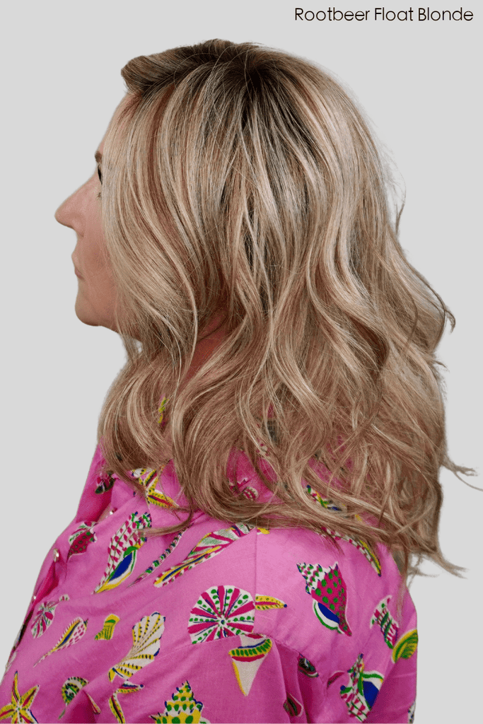 Open Box | Vivienne | HF Synthetic Lace Front Wig | Mono Part | Bombshell Blonde - Wig Studio 1