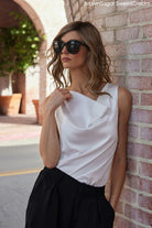 Open Box | Vivienne | HF Synthetic Lace Front Wig | Mono Part | Bombshell Blonde - Wig Studio 1