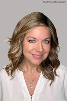 Open Box | Vivienne | HF Synthetic Lace Front Wig | Mono Part | Bombshell Blonde - Wig Studio 1