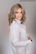 Open Box | Vivienne | HF Synthetic Lace Front Wig | Mono Part | Bombshell Blonde - Wig Studio 1