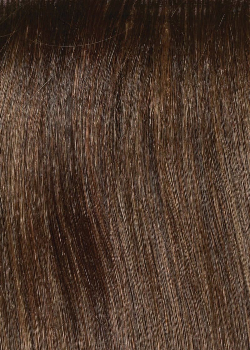 Medium Brown | A stunning chocolate brown with natural low-lights and highlights