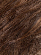 TOFFEE BROWN LIGHTED 830.27.20 | Medium Brown Blended with Light Auburn and Dark/Light Strawberry Blonde Blend with Highlights Throughout and Concentrated in the Front