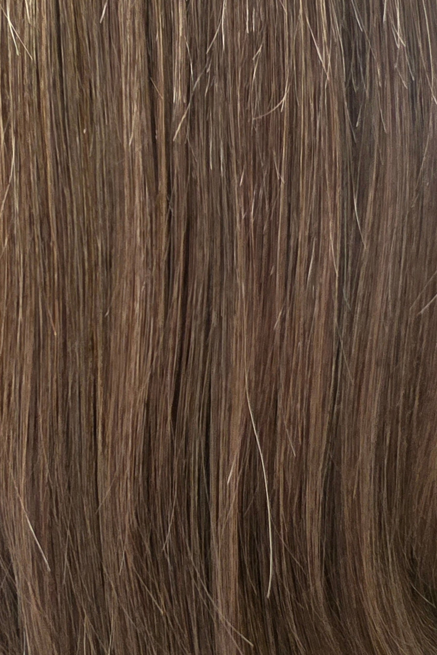 Cocoa Mix | 8/12 | A soft, brunette blending medium cocoa brown with lighter golden-brown and dark blonde tones. 