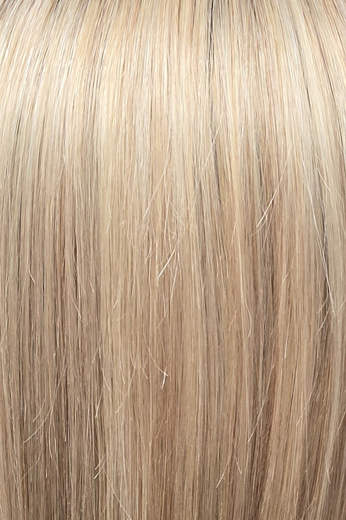 Light Champagne Crème Rooted | S12.88.20T | Light Ash Blonde with Natural Blonde Highlights and White Blonde Tips, Shaded with Dark Natural Ash Blonde.
