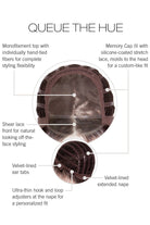 Queue The Hue by Raquel Welch | HF Synthetic Lace Front Wig | Mono Top - Wig Studio 1