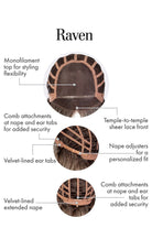 Raven by Kim Kimble | HF Synthetic Lace Front Wig | Mono Top - Wig Studio 1