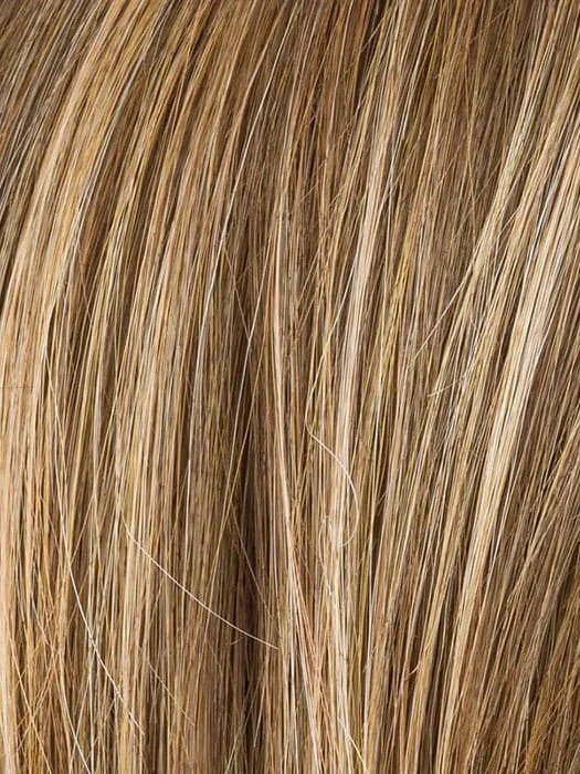 MOCCA ROOTED 830.12.20 | Medium Brown Blended with Light Auburn and Lightest Brown and Light Strawberry Blonde Blend with Shaded Roots