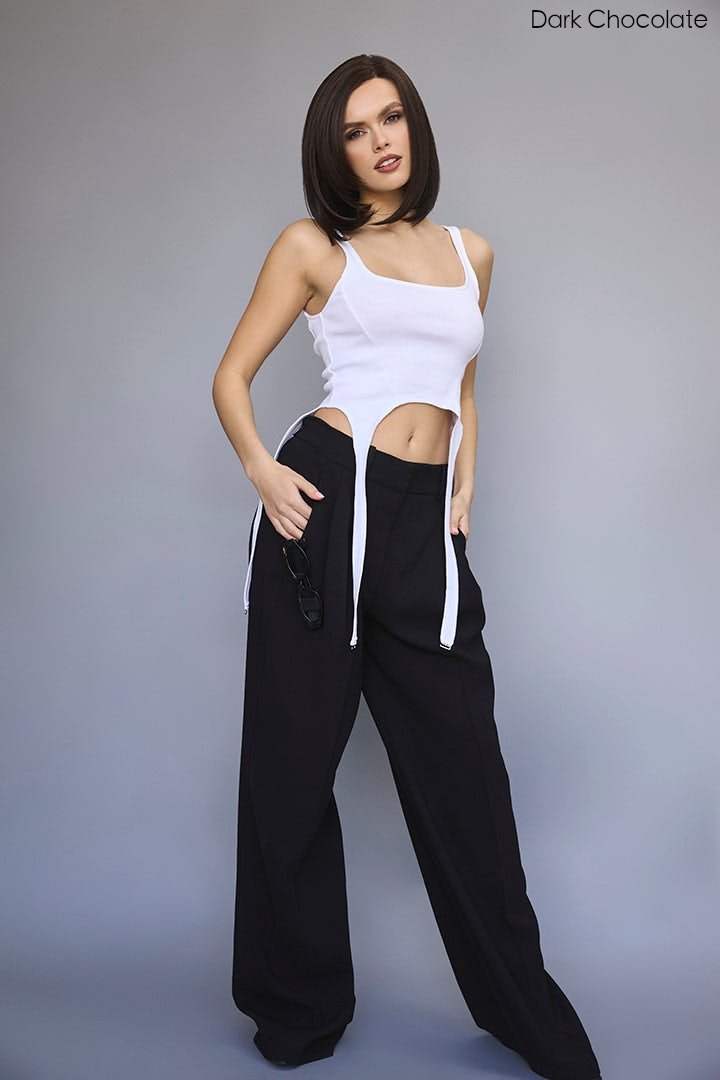 River | HF Synthetic Lace Front Wig | Mono Part - Wig Studio 1