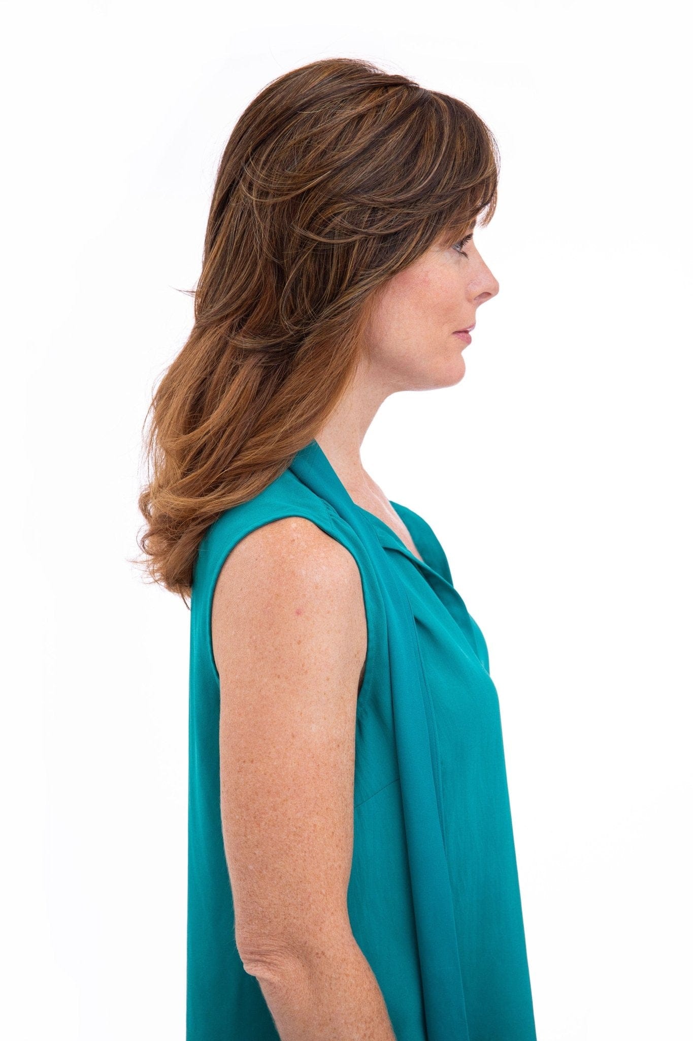 Hand-Tied Hair Topper for Thinning Crown | Heat-Friendly 