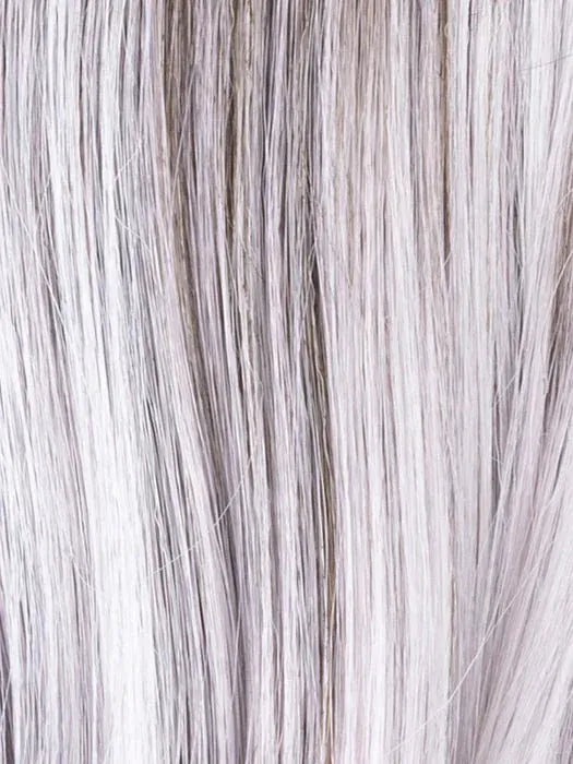 WHITE LAVENDER TIPPED | Icy platinum with Lavender Undertones Intensifying Towards the Tips with Shaded Roots