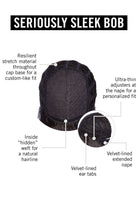 Seriously Sleek Bob | HF Synthetic Wig | Basic Cap - Wig Studio 1