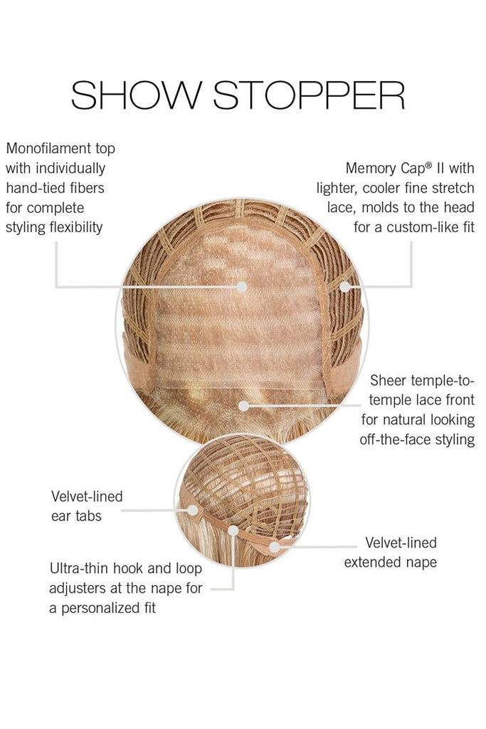 Show Stopper by Raquel Welch | HF Synthetic Lace Front Wig | Mono Part - Wig Studio 1