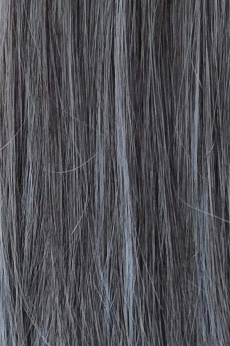 Silver Smoke | A deep smoky-gray base with soft silver-white highlights throughout.
