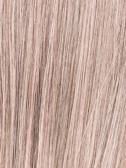 POWDER BLONDE TIPPED | Light Brown and Lightest Ash Blonde with Red Violet Blended with Pale Pink and Lighter Tipped Ends