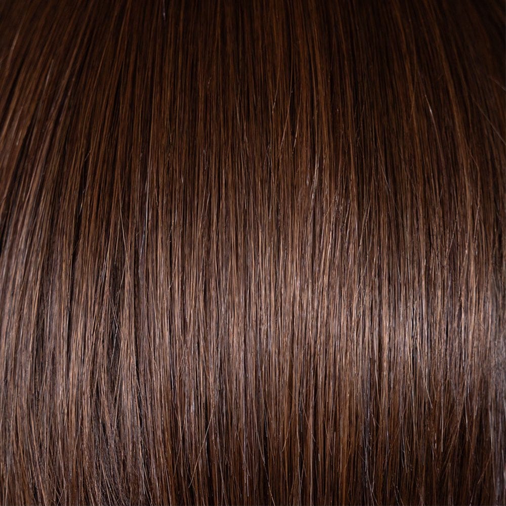 Soft Amber Brown-R | 6/33+4 | Combining warm amber tones reminiscent of a blend of gold and red hues with a medium brown base, creating a rich, multidimensional color.