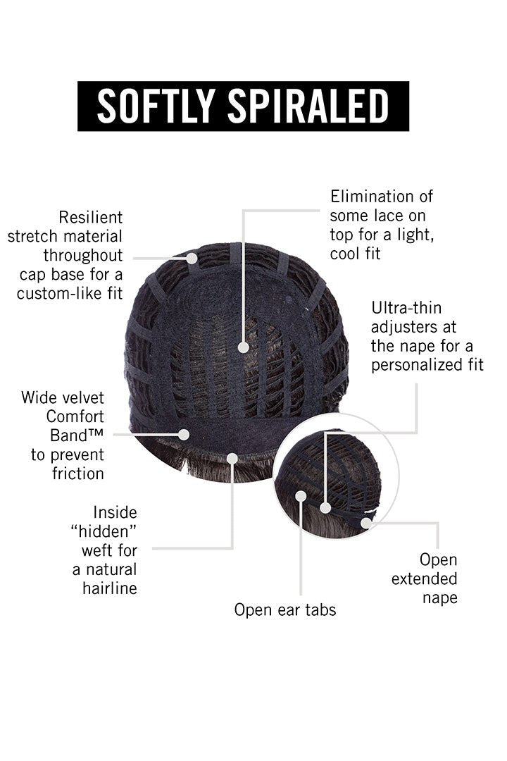 Softly Spiraled | HF Synthetic Wig | Basic Cap - Wig Studio 1