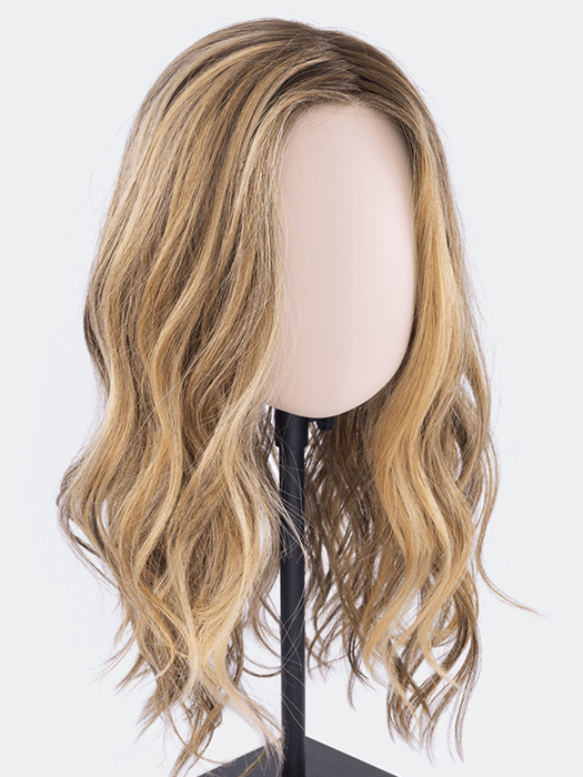 Heat-Friendly Synthetic Lace Front Monofilament Top Hair Topper Stream Heat Friendly Synthetic Topper by Ellen Wille main image 4