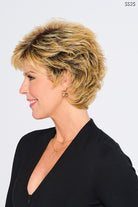 Swept Back Short Cut | HF Synthetic Wig | Basic Cap - Wig Studio 1