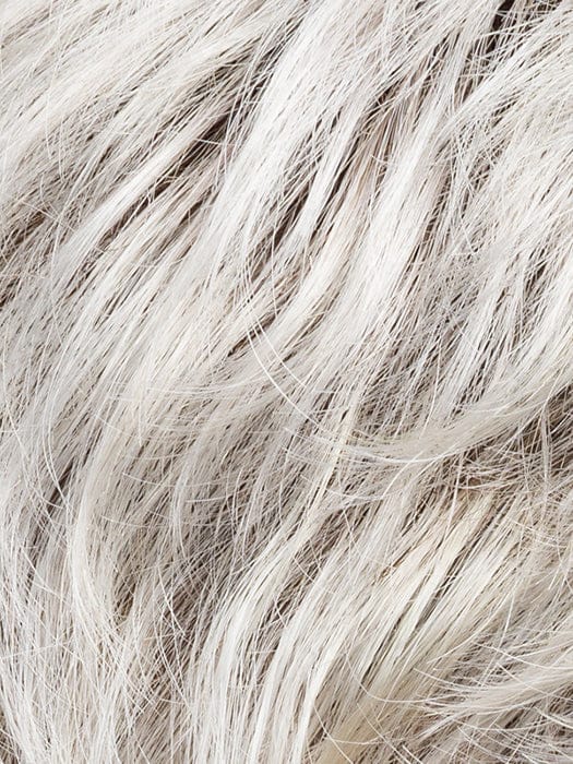 PLATIN BLONDE ROOTED 1001.23.60 | Winter White and Lightest Pale Blonde with Pearl White Blend and Shaded Roots