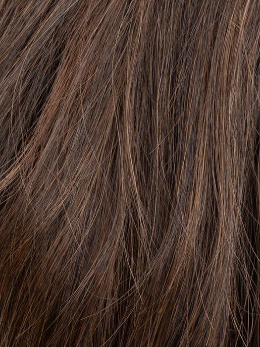 CHOCOLATE ROOTED 8.30.6 | Medium Brown Blended with Light Auburn and Dark Brown Blend with Shaded Roots