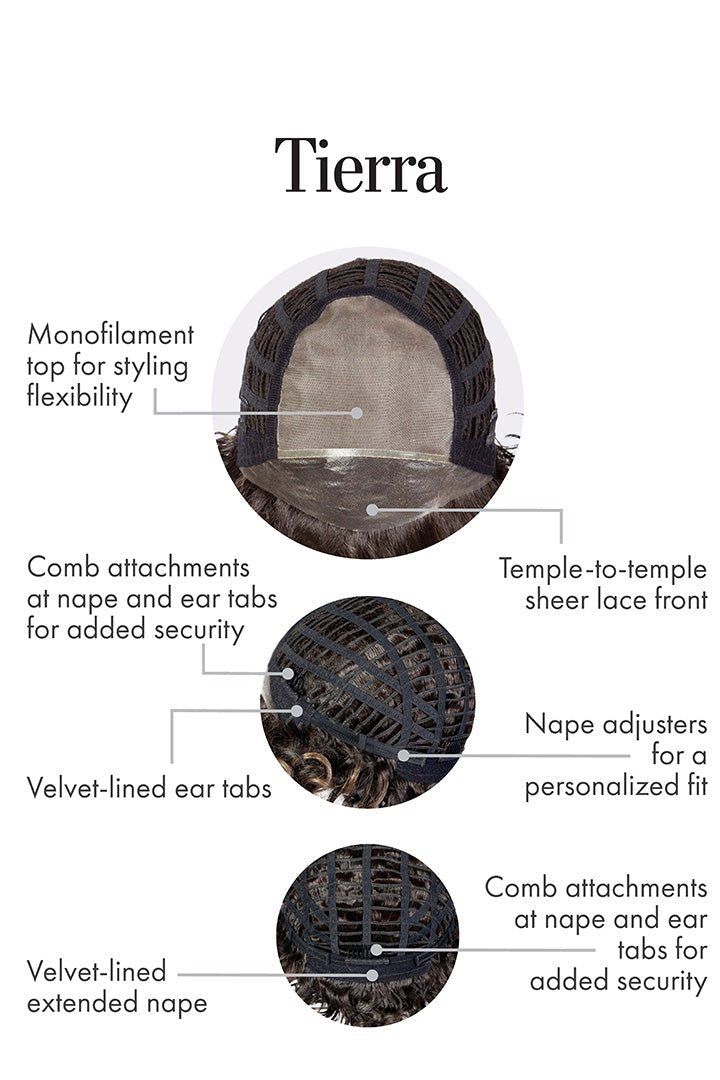 Tierra by Kim Kimble | HF Synthetic Lace Front Wig | Mono Top - Wig Studio 1