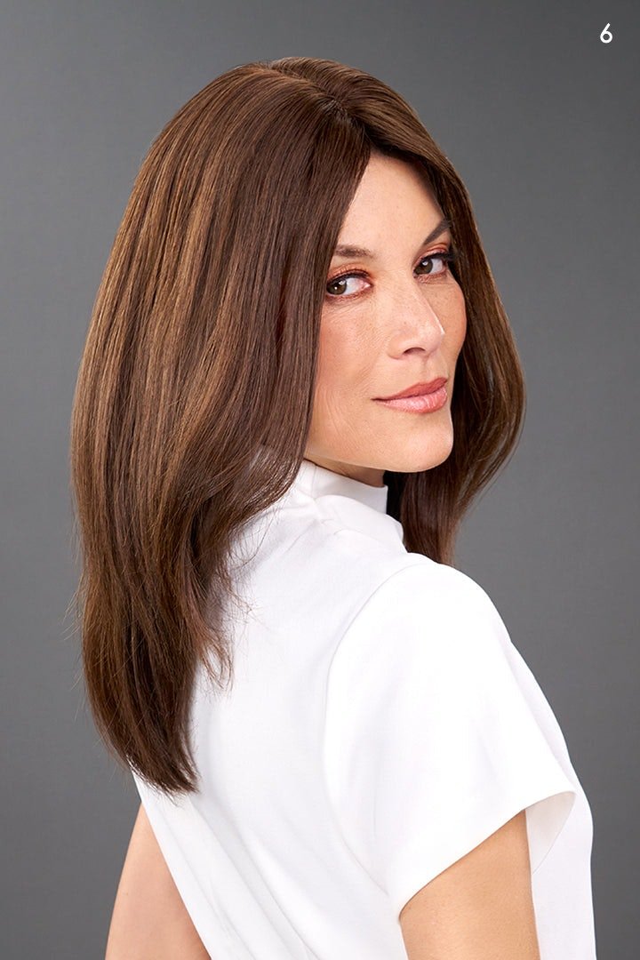 Top Flex 12" by Jon Renau | Remy Human Hair Topper - Wig Studio 1