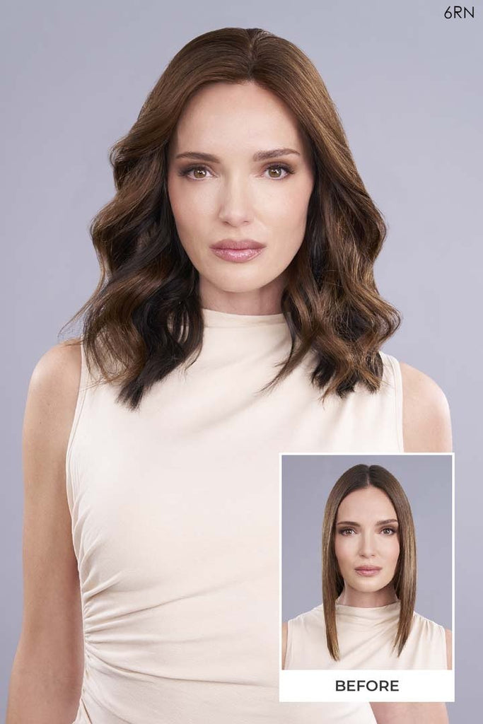 Top Form Lace 14" by Jon Renau | Remy Human Hair Topper - Wig Studio 1