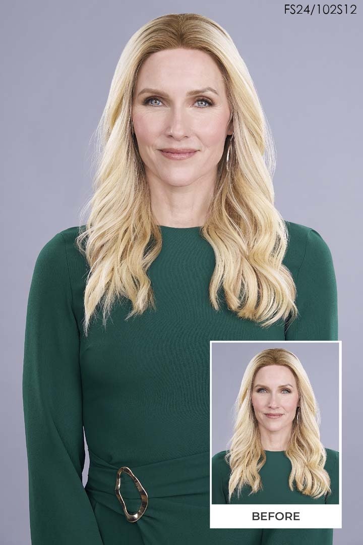 Top Form Lace 18" by Jon Renau | Remy Human Hair Topper - Wig Studio 1