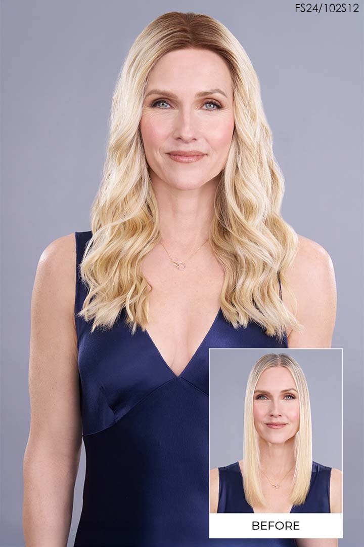 Top Trend Lace Wavy 18" by Jon Renau | HF Synthetic Hair Topper - Wig Studio 1