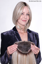 Ultimate Hand Tied Lace Front 12"| Synthetic Hair Topper by Belle Tress - Wig Studio 1