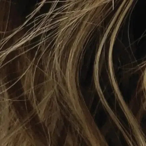 TOFFEE LATTE | 12/20RT8 | Light Chestnut Brown Base with Painted Caramel Blonde Highlights