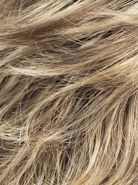 SAND SHADED 14.26.12 | Lightest Brown and Medium Ash Blonde blend with Light Golden Blonde and Shaded Roots