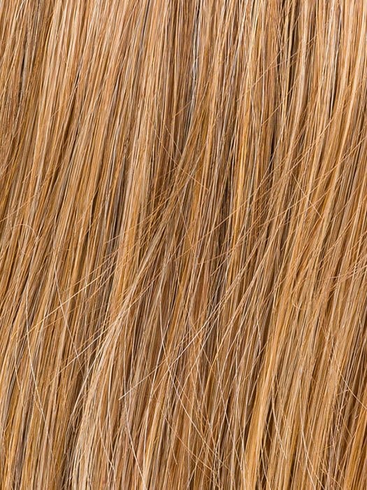 TOFFEE BLONDE ROOTED 27.31.20 | Dark Strawberry Blonde with Light Reddish Auburn and Light Strawberry Blonde Blend with Shaded Roots