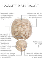 Waves and Raves by Raquel Welch | HF Synthetic Lace Front Wig | Mono Top - Wig Studio 1