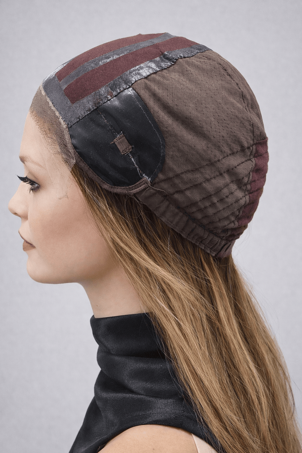 Inside of PUSH Petite / Average Wig Cap - Shown on mannequin
