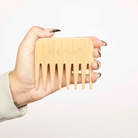 Wooden Wide Tooth Comb by Rene of Paris - Wig Studio 1