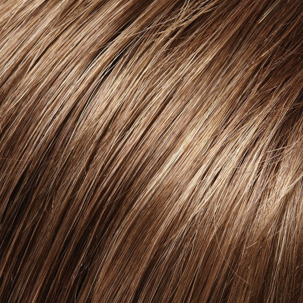 Jon Renau Wigs | 8RH14 HOT COCOA | Medium Brown with 33% Medium Natural Blonde Highlights