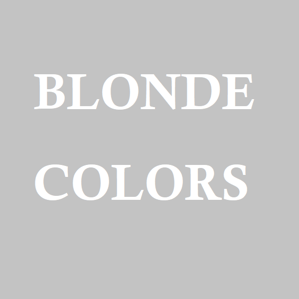 Estetica Topper | Blonde Colors
