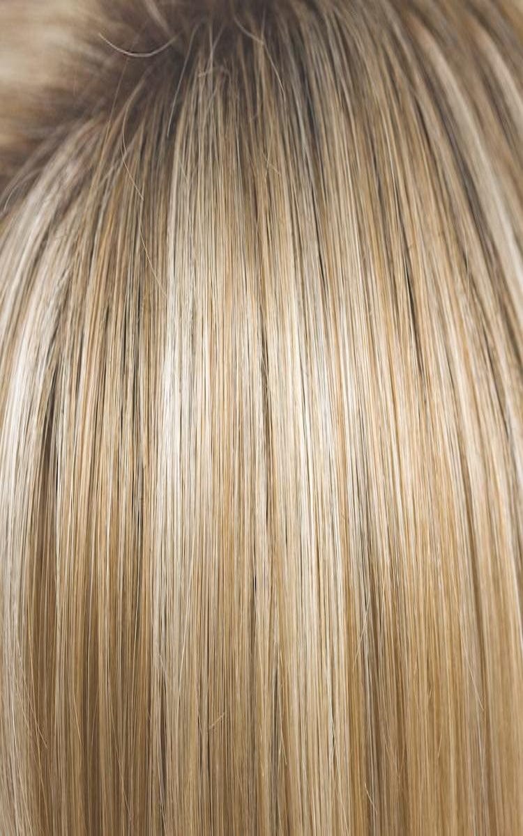 CREAMY TOFFEE R | Spring Honey with Light Gold Blonde rooted Dark